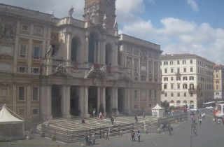 Obraz podglądu z kamery internetowej Papale Basilica of Santa Maria Maggiore - Rome